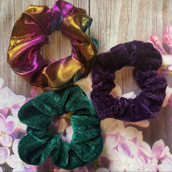 3pcs Hair Scrunchies Set - Picture 3 of 4